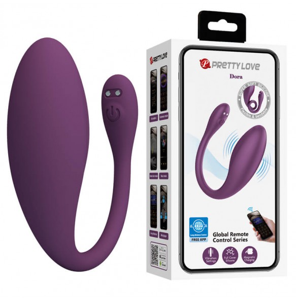Pretty Love - Dora Invisible Wearable Vibrators (Smart APP Model - Chargeable) Pretty Love - Dora Invisible Wearable Vibrators (Smart APP Model - Chargeable)